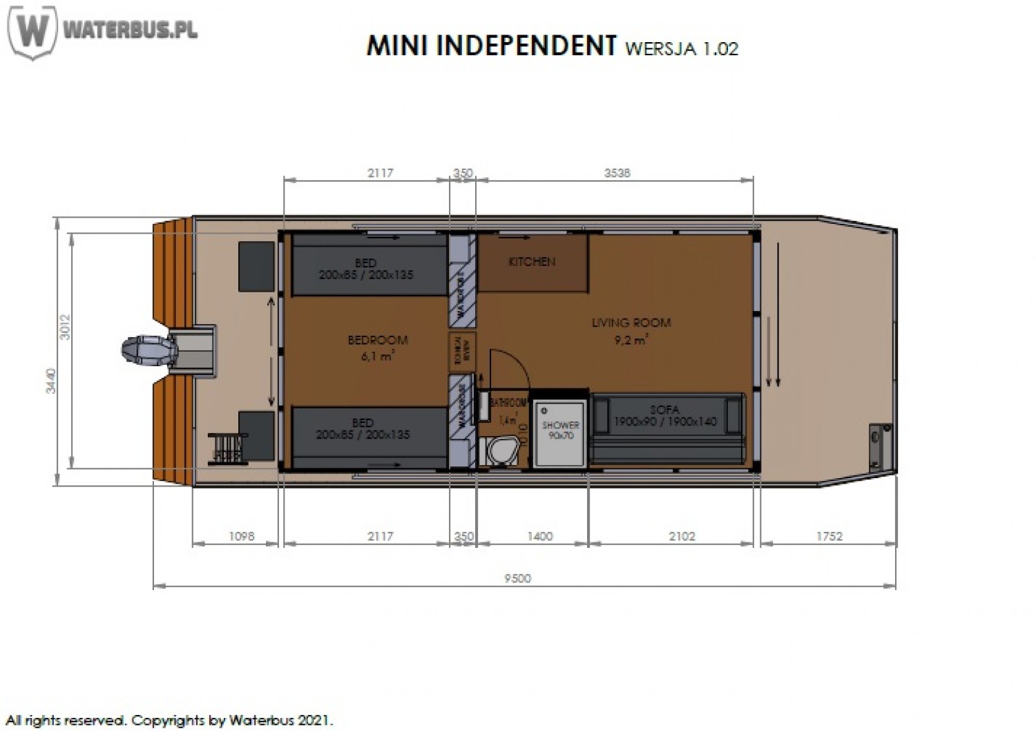 slider 10 House Boat Independant Mini